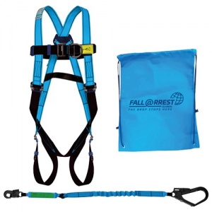 Fall@rrest SCAFFOLDER Kit with Safety Harness and Fall Arrest Lanyard